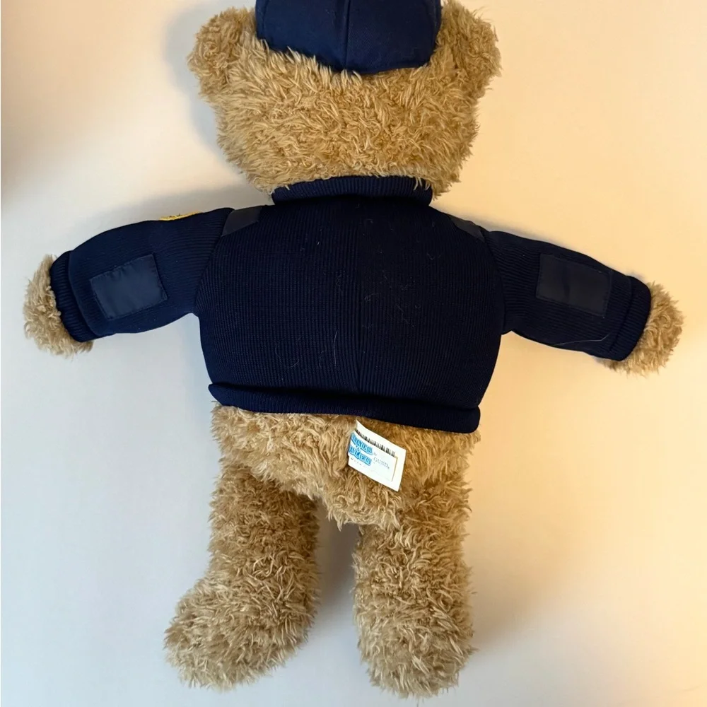 Gund American Heroes First Edition Heads & Tales Police‎ Teddy Bear - Picture 4 of 5